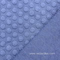 Poly Cotton Spandex Double Jacquard knitted fabric